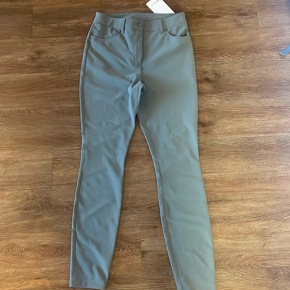 Never worn Lulu lemon slim fit work pants